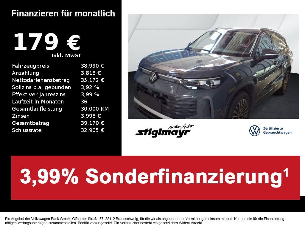 Volkswagen Tayron Life 2.0 TDI 4-Motion ACC+AHK+DCC+IQ-LIGH Leasing