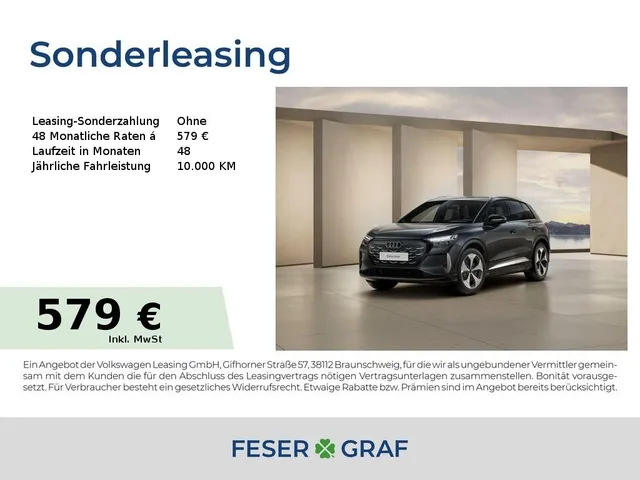 Audi Q4 SUV e-tron performance 2xS line/tech+/HuD/AHK