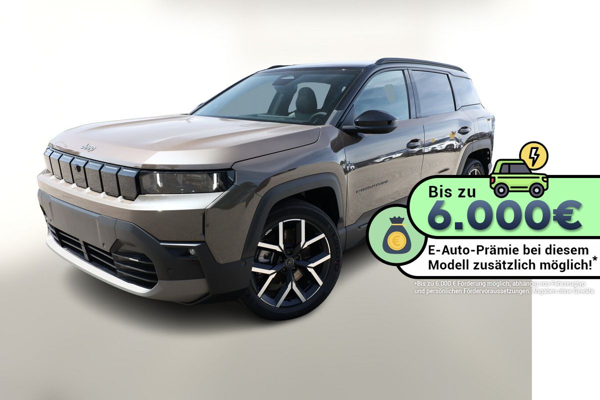 Jeep Compass 74kWh First Edition Nav Matrix eHk 360°K Leasing privat Leasing