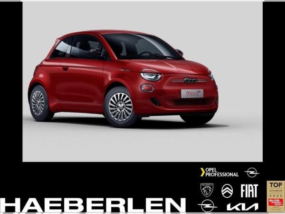Fiat 500e Red *🔥BESTSELLER, 23,8kw/H🔋UVM.* Leasing