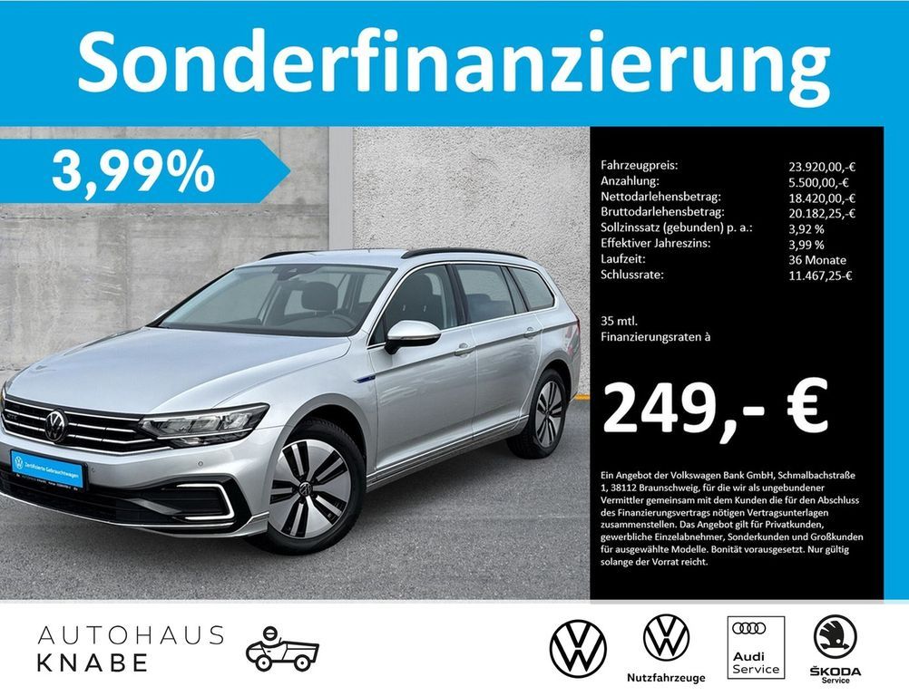 Volkswagen Passat Variant GTE DSG LED ACC NAVI KAMERA Leasing
