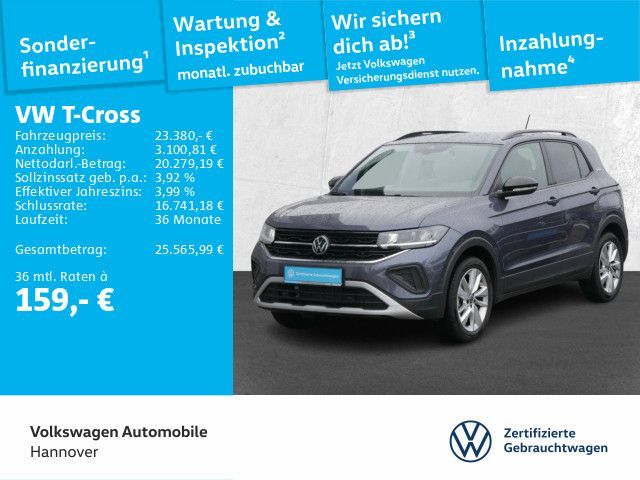 Volkswagen T-Cross 1.0 TSI DSG Goal AHK ACC DigCockpit LED Leasing