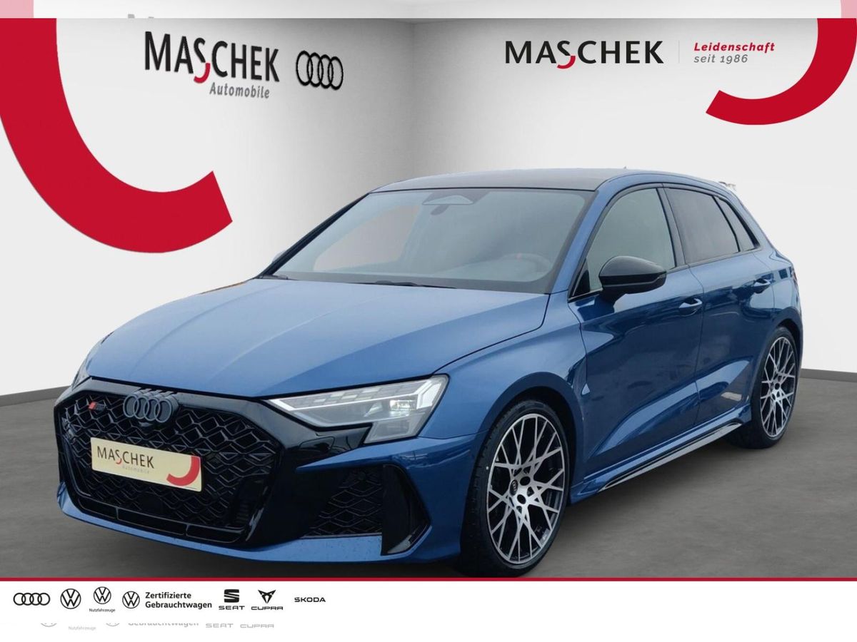 Audi RS3 Sportback Pano CarbonSpoiler 280kmh AdaptFwk Leasing