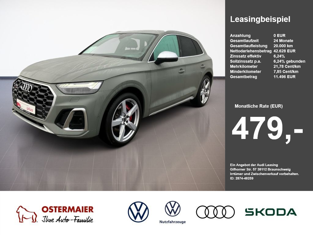 Audi SQ5 3.0TDI 341PS QUATTRO MATRIX.B&O.STANDHZG.HUD Leasing