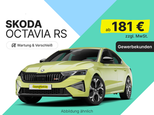 Skoda Octavia RS 2,0 TSI | inkl. W+V | Gewerbe Leasing