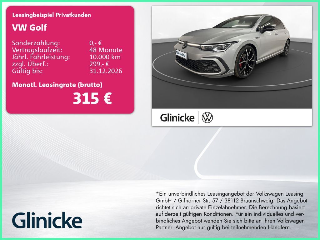 Volkswagen Golf VIII GTD AHK Pano Matrix LM 19