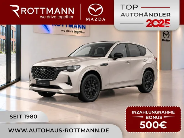 Mazda CX-60 2027 Plug-In 327ps AWD PHEV Homura Plus
