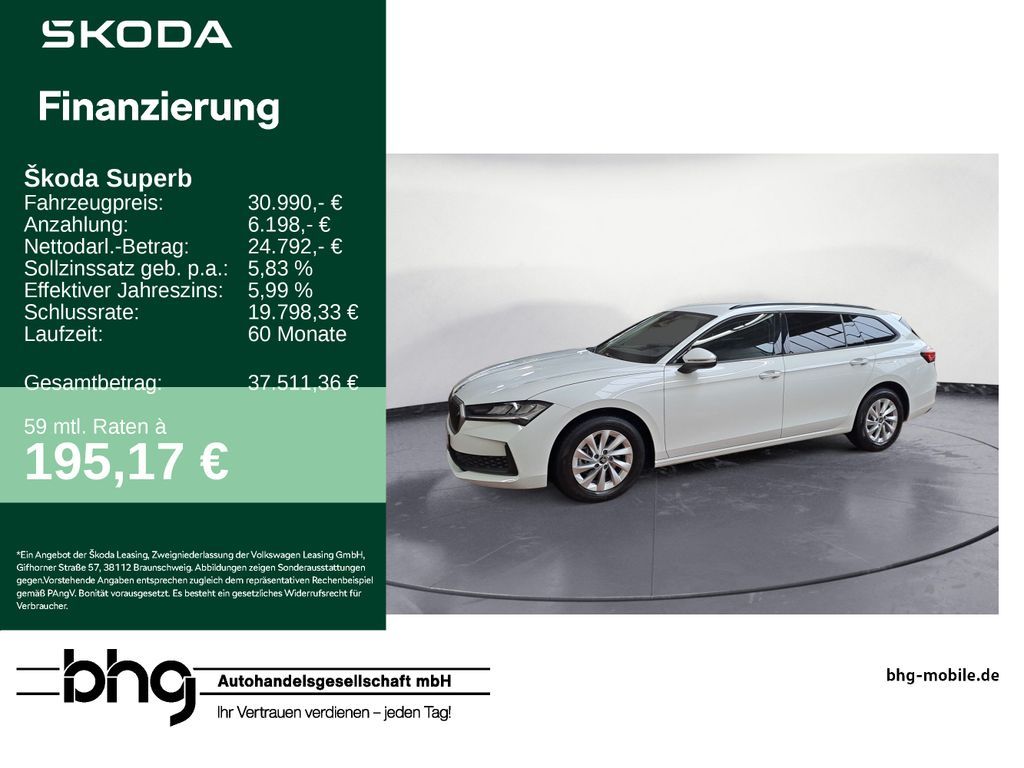 Skoda Superb Combi 2.0 TDI DSG Essence *AHK*NAVI*ACC* Leasing