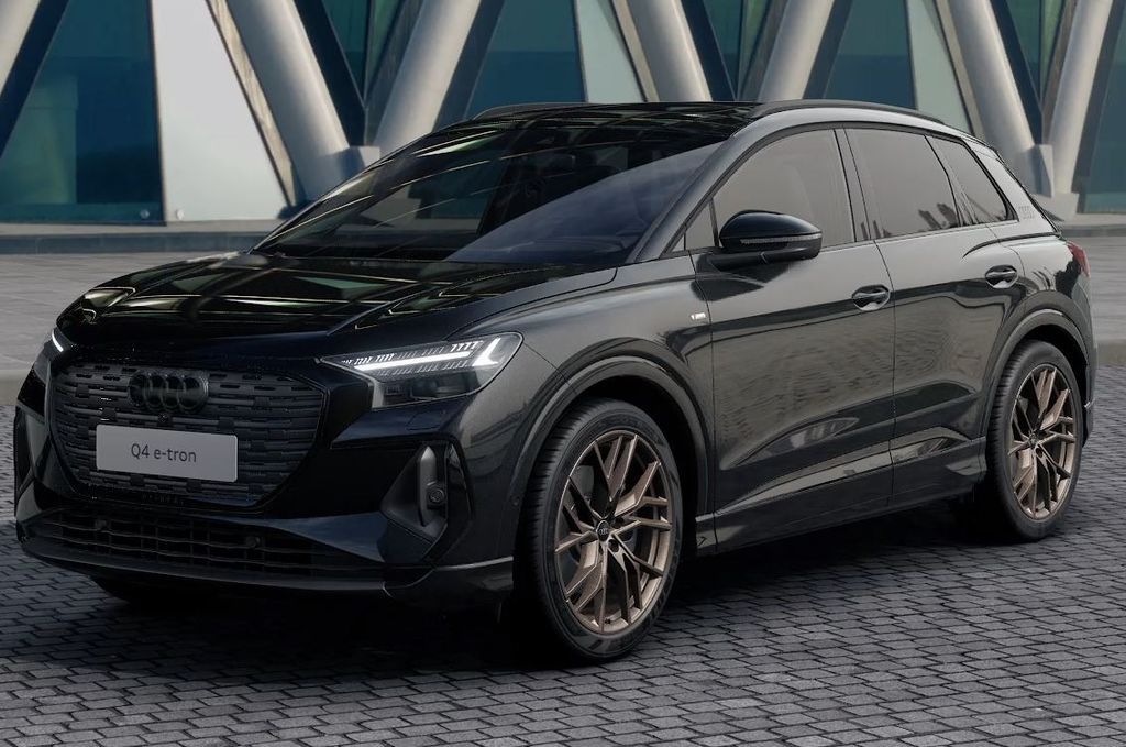 Audi Q4 e-tron 55 qu edition S LINE PANO 360° MATRIX Leasing