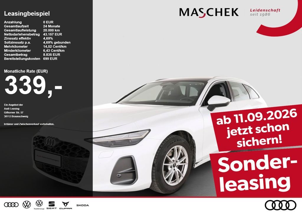 Audi A6 Avant TFSI AHK Matrix Pano Memory Sitzh AHK Leasing