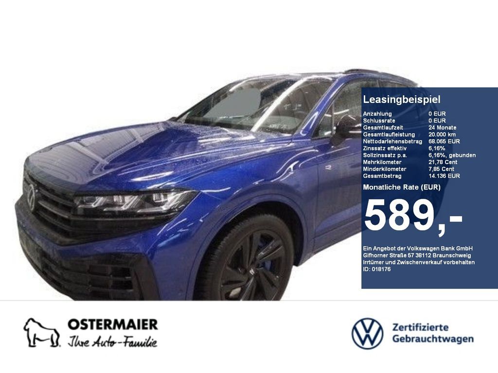 Volkswagen Touareg R HYBRID 462PS NP.120T.AHK.HEAD-UP.21 AR Leasing