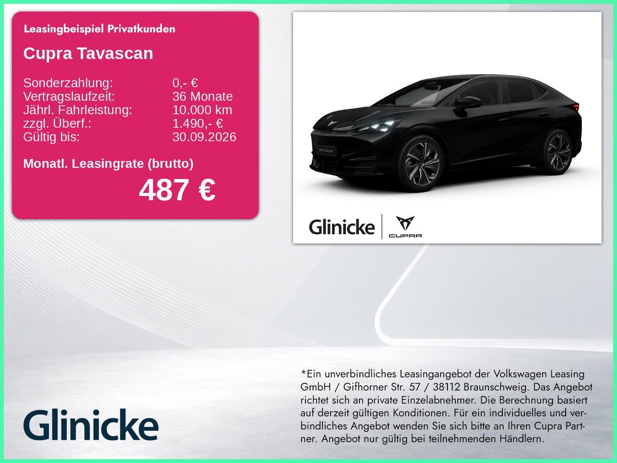 Cupra Tavascan Endurance Leasing
