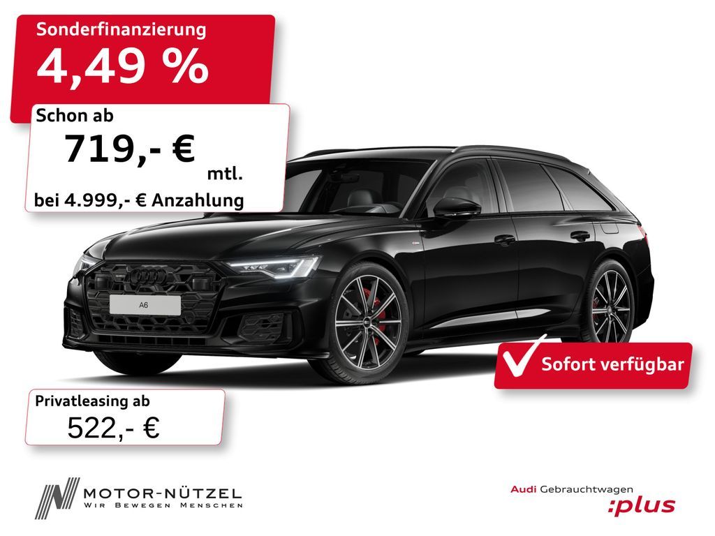 Audi A6 Avant 55 TFSI e QU S-LINE MATRIX+NAVI+HuD+AHK Leasing