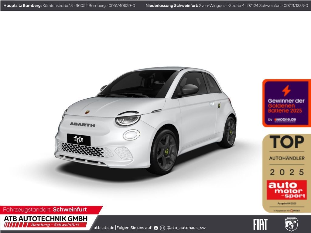 Abarth 500 e Limousine 42,2 kWh Navi LED Apple CarPlay Leasing