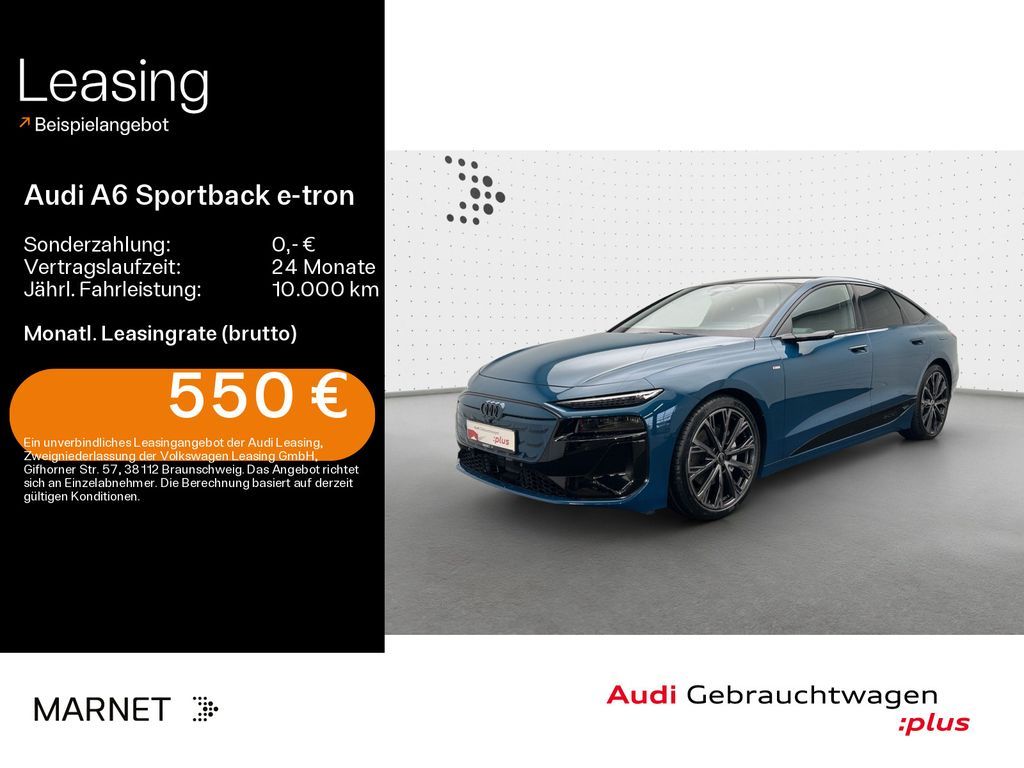 Audi A6 Sportback e-tron edition one performance S li Leasing