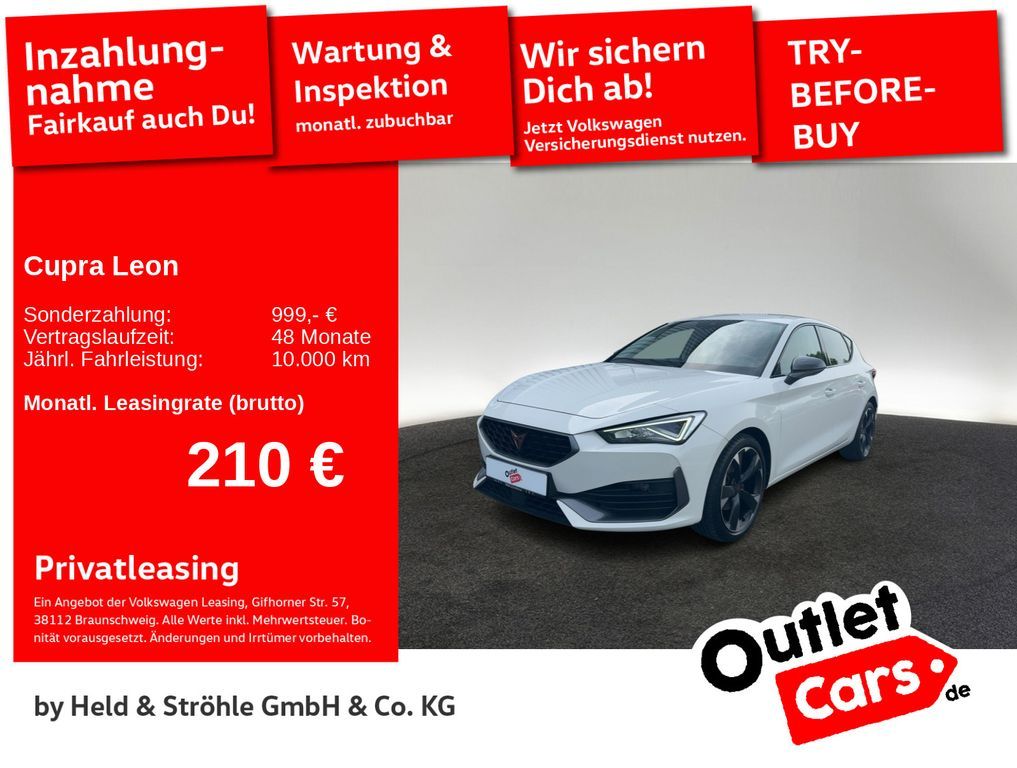 Cupra Leon 1.5 TSI LED ACC APP VIRTUAL ALU18
