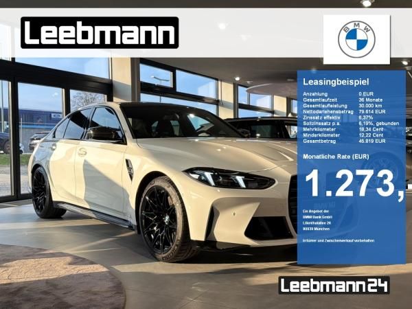 BMW M3 Competition Lim. Carbon-Ext+Int/M-DriversPack Leasing