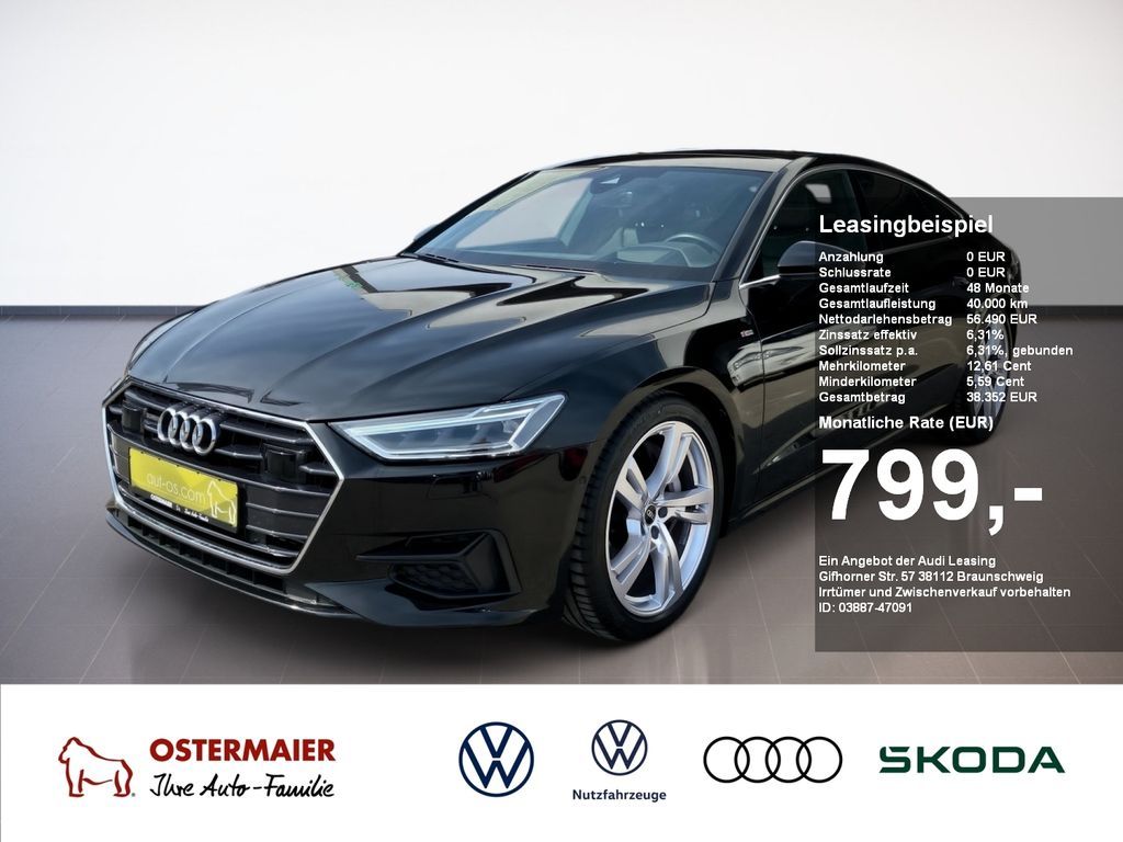 Audi A7 Sportback S-LINE QUATTRO 55TFSI 340PS.STRONIC Leasing