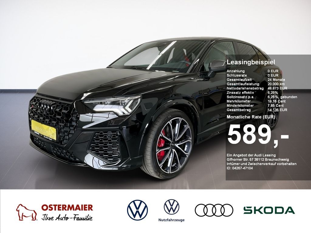 Audi Q3 Sportback RS BLACK EDITION TFSI 400PS S-TRONI Leasing