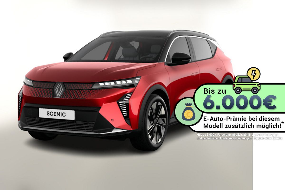 Renault Scenic E-TECH Techno 170 Comfort Range el Heckkl Leasing privat Leasing