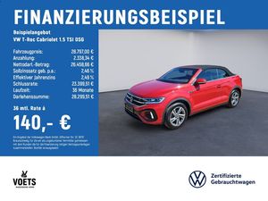 Volkswagen T-Roc Cabriolet 1.5 TSI DSG R-Line LED+NAVI+ACC