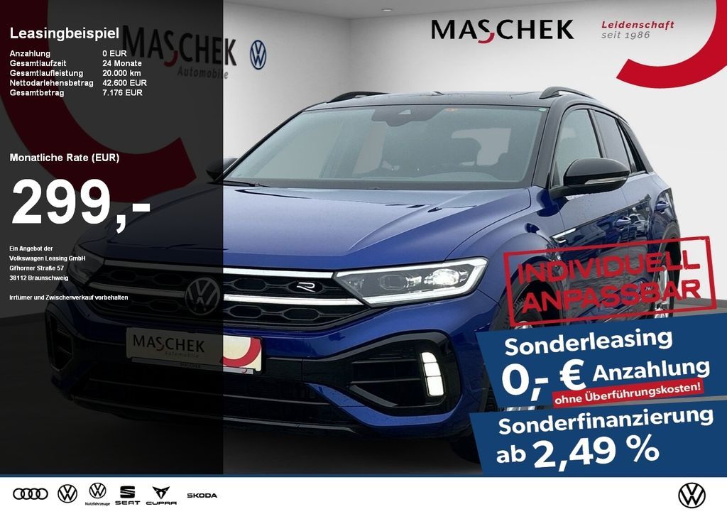 Volkswagen T-ROC R Performance *Akrapovic* AHK DCC Pano AHK Leasing
