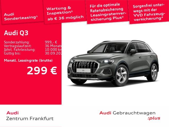 Audi Q3 35 TFSI advanced S tronic NAV+PDC+ACC+SHZ+AHK Leasing