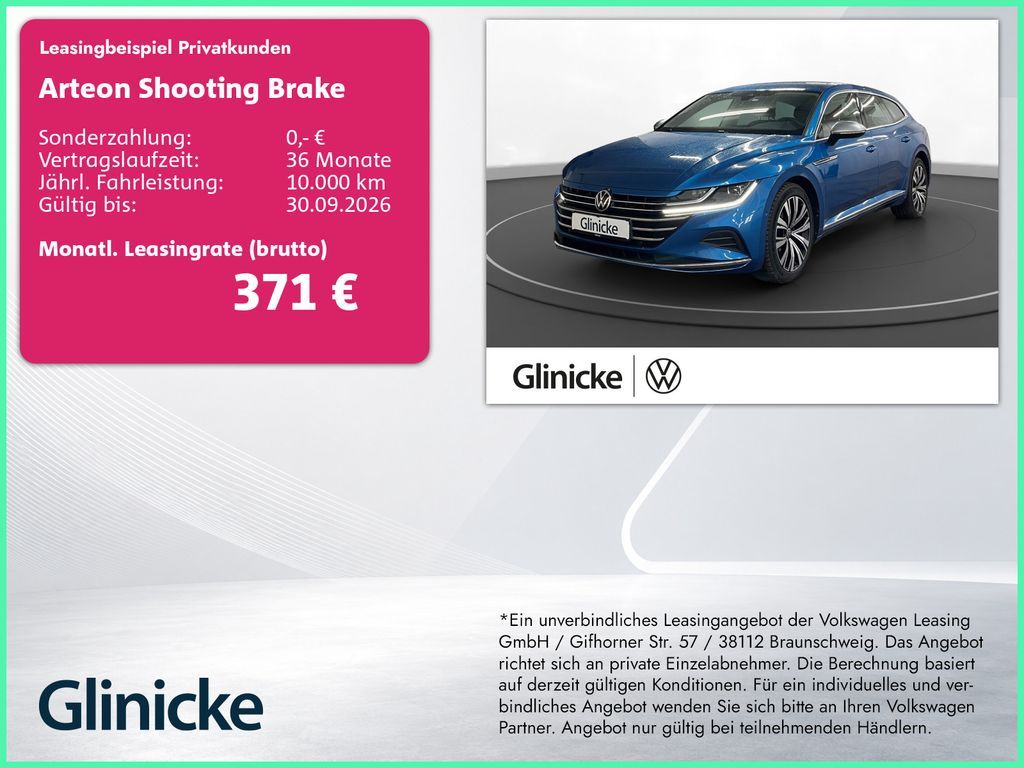 Volkswagen Arteon Shootingbrake 2.0 TDI Elegance AHK LM 18