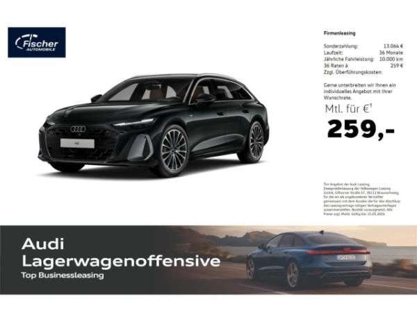 Audi A6 Avant TDI quattro S line V6 TDI 299 PS Leasing