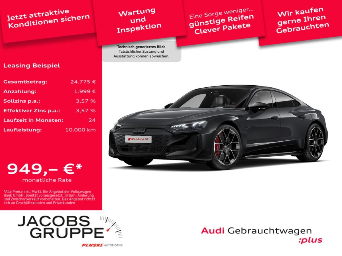 Audi RS e-tron GT Facelift/Carbon/190UPE/Laser/HuD/360°/S-Sitze pro Leasing