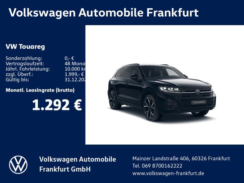 Volkswagen Touareg R-Line 3,0 l V6 TDI SCR 4MOTION 210 kW ( Leasing