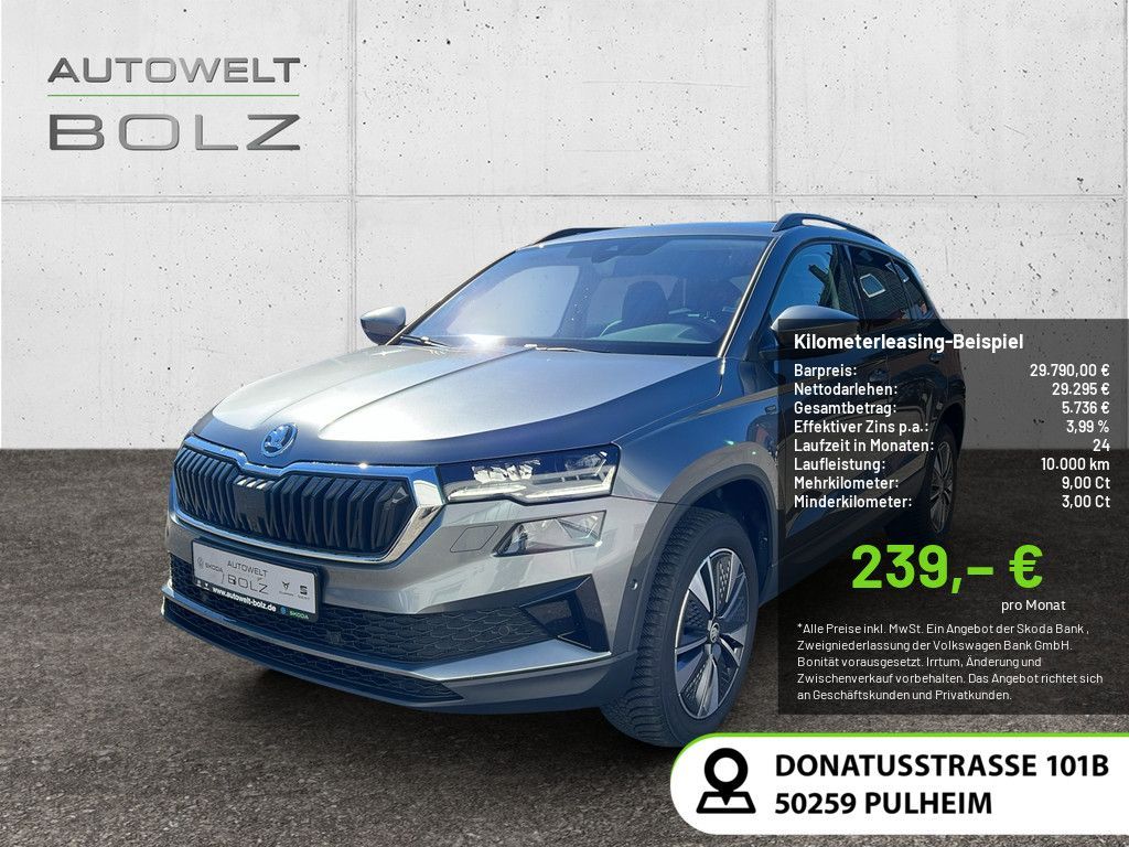 Skoda Karoq 1.5 TSI Tour KAMERA ACC LED NAVI AHK 360° Leasing