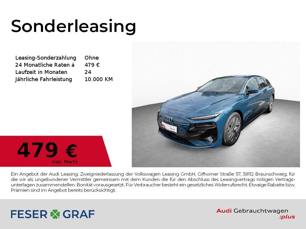 Audi A6 e-tron Avant performance AHK LED PLUS LUFT 36 Leasing
