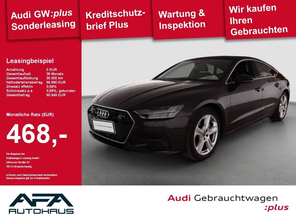 Audi A7 Sportback 45 TDI qu. S tr. Pano*HD.Matrix*AHK Leasing