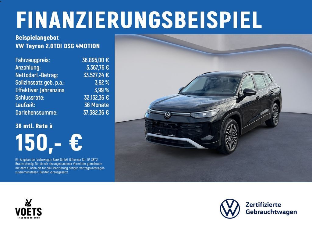 Volkswagen Tayron 2.0TDI DSG 4MOTION Life NAVI+IQ.LIGHT+AZV Leasing