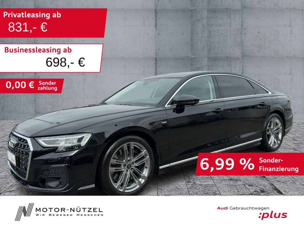 Audi A8 L 60 TFSI e QU MATRIX+NAV+HuD+B&O+TV+AIR+PANO Leasing
