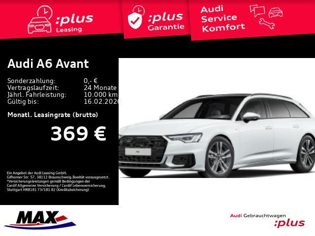 Audi A6 Avant 45 TDI S-LINE QUATTRO MATRIX LED+PANO+K Leasing