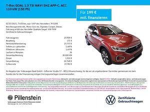 Volkswagen T-Roc GOAL 1.5 TSI NAVI SHZ APP-C. ACC