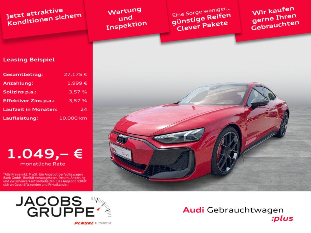 Audi RS e-tron GT performance Carbon/S-Sitze/Laser/HuD/Massage/360° Leasing