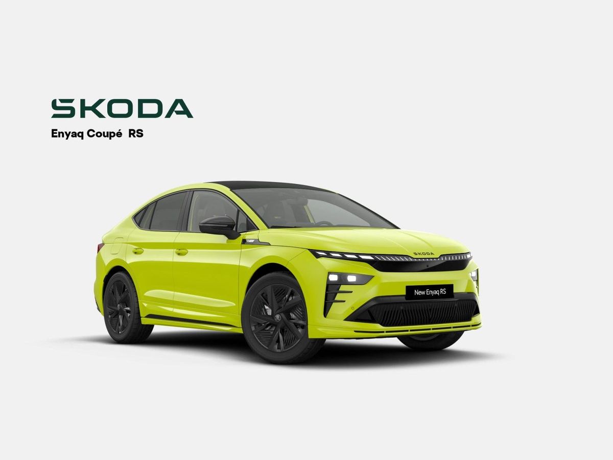 Skoda ENYAQ Enyaq Coupe RS Suite 340 PS Anhängerkupplung Licht & Sicht Plus Panoramadach fest Leasing