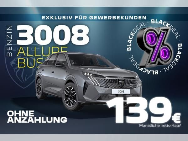 Peugeot 3008 Allure Business🔥Hot-Gewerbe-Deal🔥 Leasing
