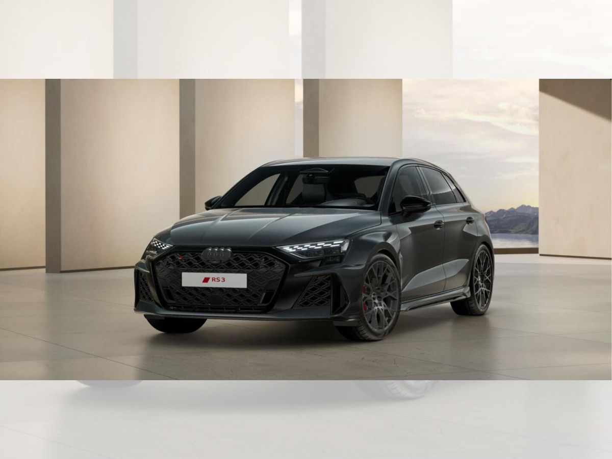 Audi RS3 Sportback ⇒ 400PS ⇒ RS-Sportabgasanlage  ⇒ RS-Schalensitze  ⇒ Matrix LED Leasing