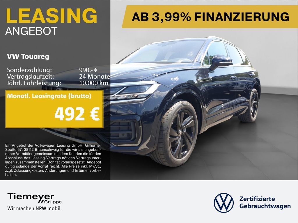 Volkswagen Touareg 3.0 TDI R-LINE LUFT PANO ST.HEIZ 360° Leasing