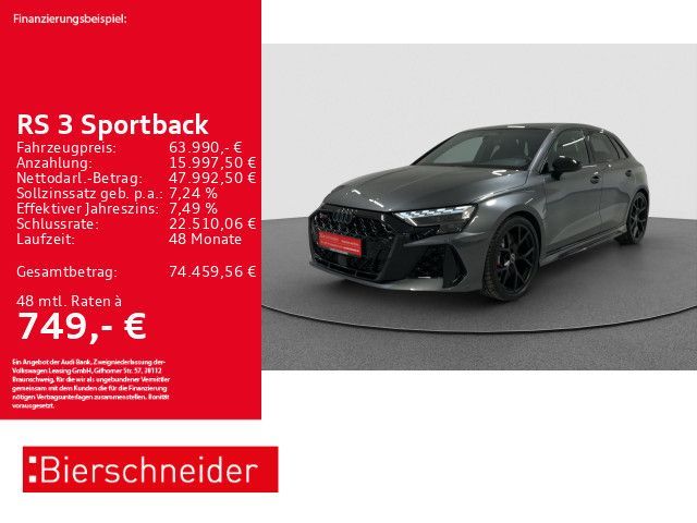 Audi RS3 Sportback 19 V-MAX MATRIX-LED PANO SONOS Leasing