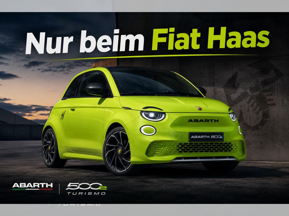 Abarth 500 🦂 Limousine 42 kWh Turismo 🦂 Leasing