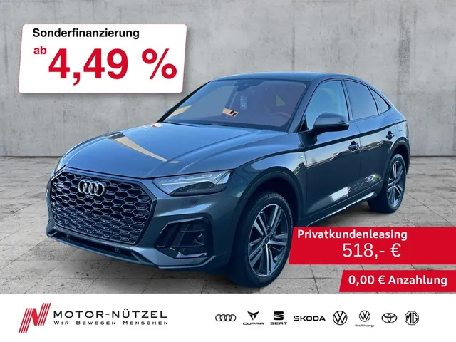 Audi Q5 Sportback 55 TFSI e QU S-LINE MATRIX+NAVI+HuD