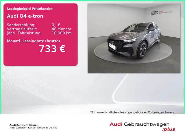 Audi Q4 e-tron 50 qu. S line Matrix SONOS HUD Kamera