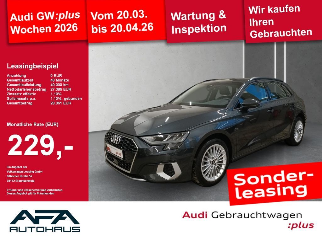 Audi A3 Sportback 30 TDI Adva. S tr. Navi*ACC*PDC*LED Leasing