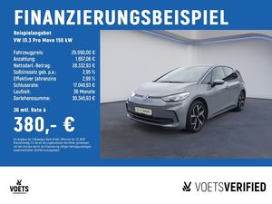 Volkswagen ID.3 Pro Move 150 kW ACC+RearView+HuD+SHZ+PDC