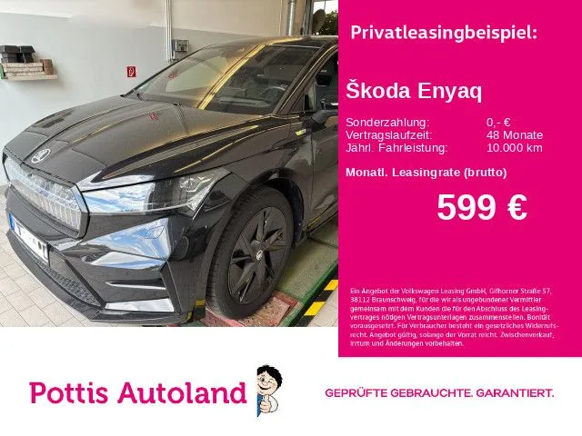Skoda Enyaq Coupé RS LOUNGE PANO AHK KAMERA NAVI HuD